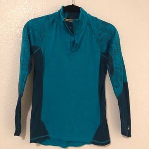 EUC๐ Smartwool PhD quarter zip 1/4 Merino